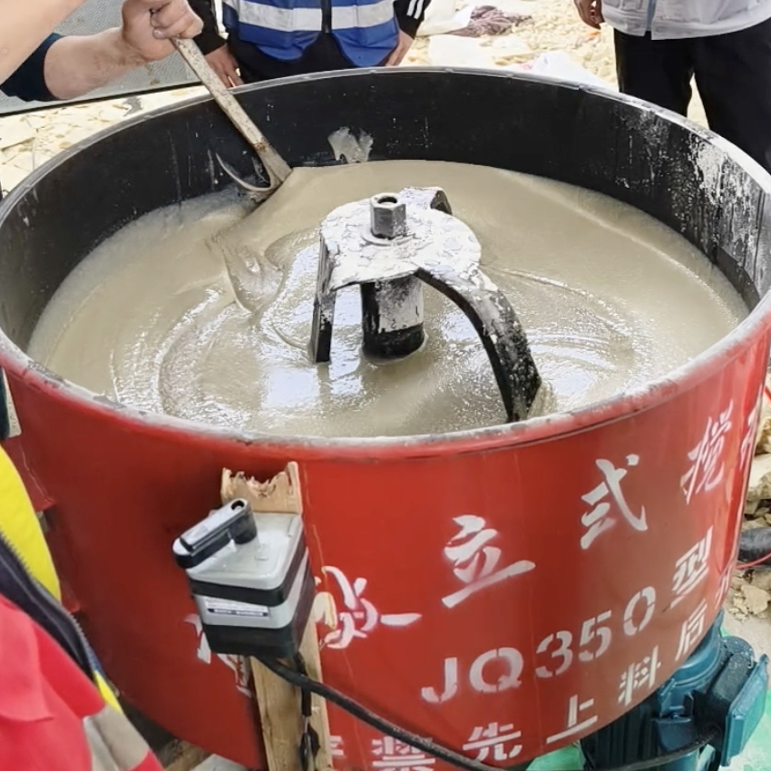 崂山汽轮机余热压缩机导热油设备底座耐高温环氧树脂灌浆料