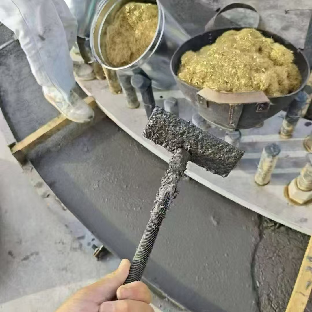 崂山C120钢纤维高强无收灌浆料 轧机压缩机汽轮机发电机锻压设备底座灌浆材料